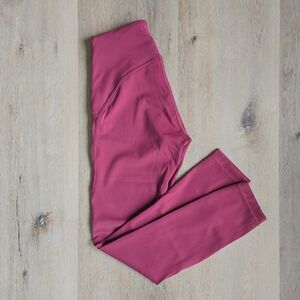 Lululemon InStill High-Rise 25" Leggings, Size 4, Mulled Wine